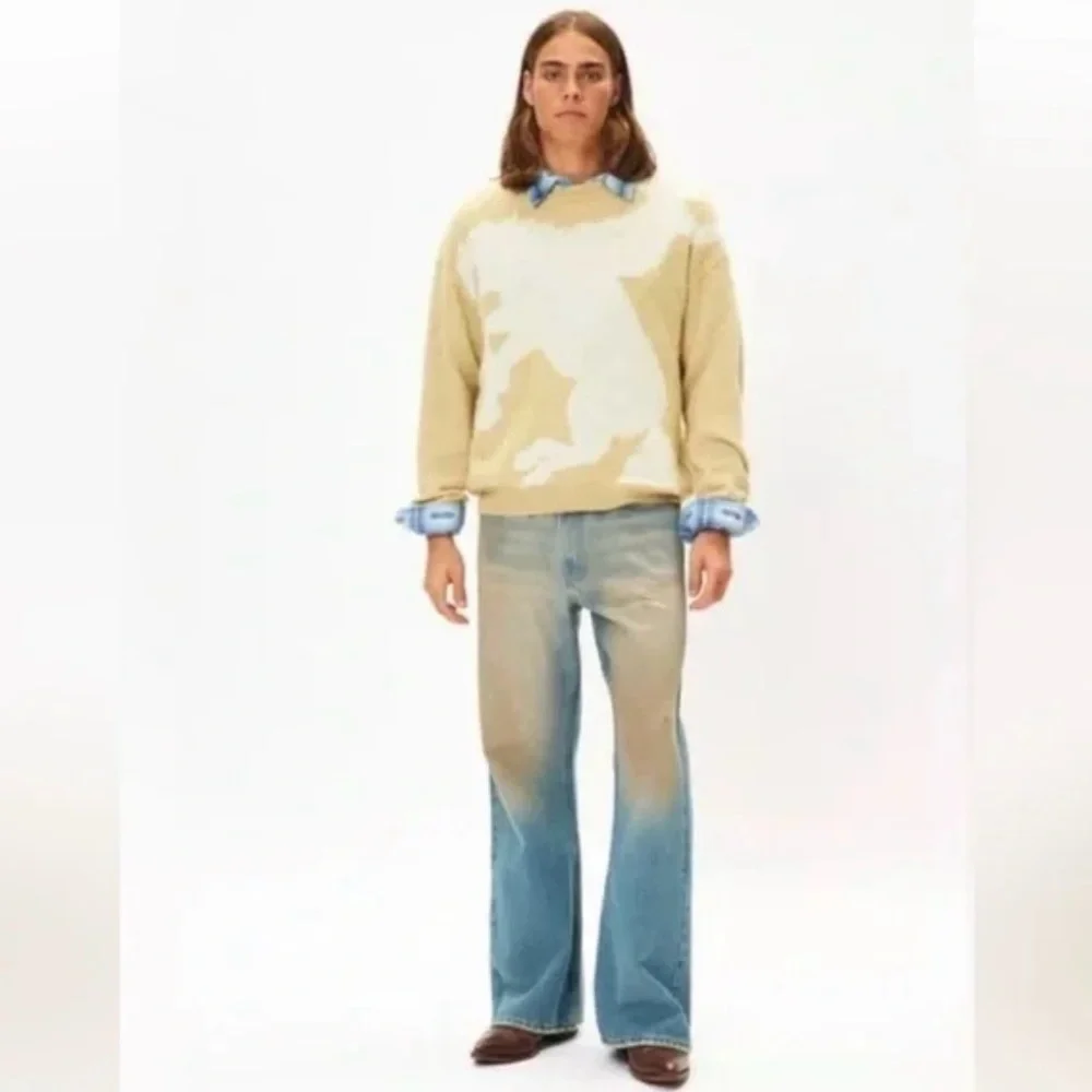 NWT Urban Outfitters BDG Saddler Crew Neck Sweater | Women’s Casual Knit Pullove